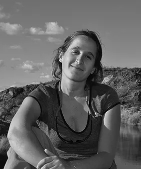 Bióloga María Méndez. IBIOMAR. (CENPAT-CONICET)