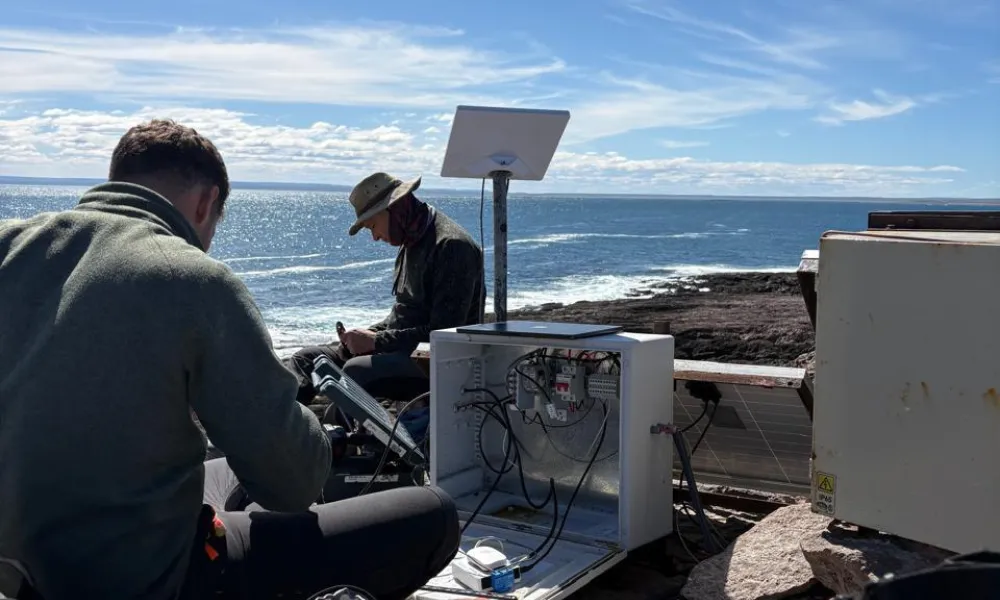 instalación de cámaras remotas