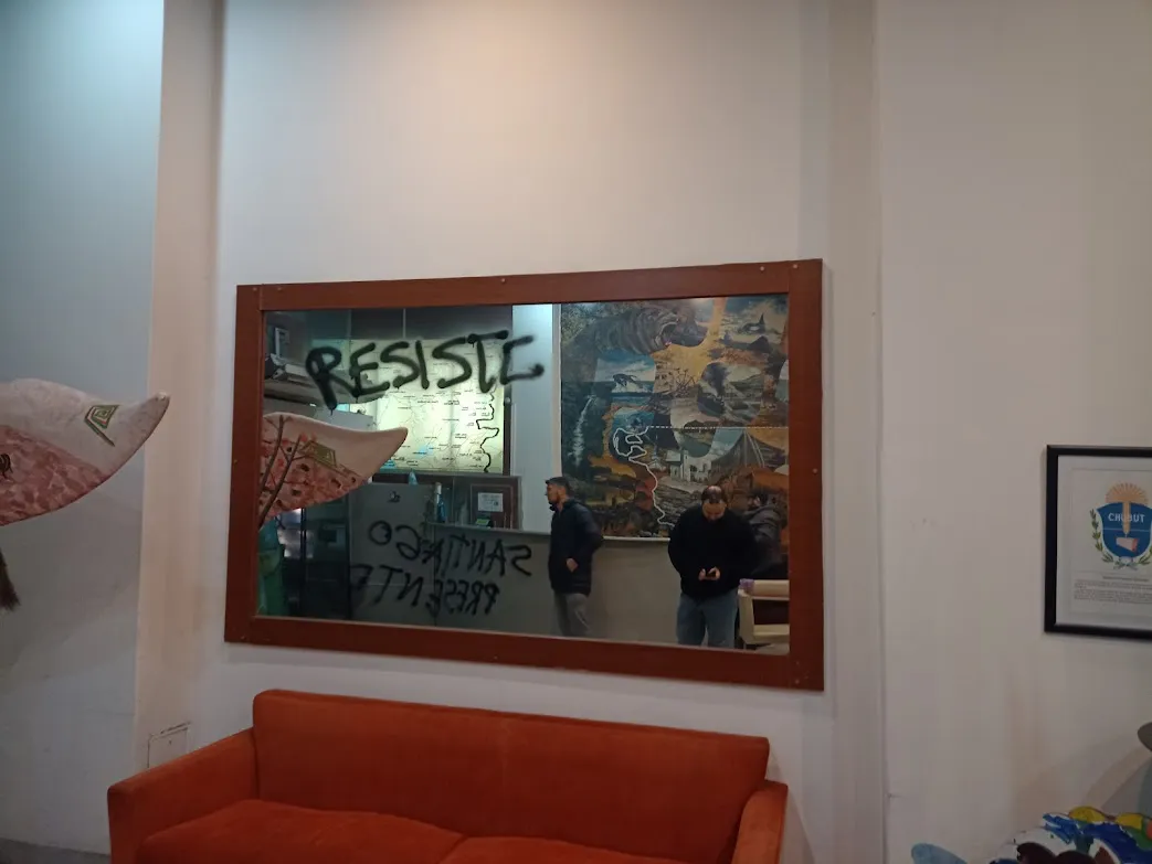 Ataque a la Casa del Chubut en CABA