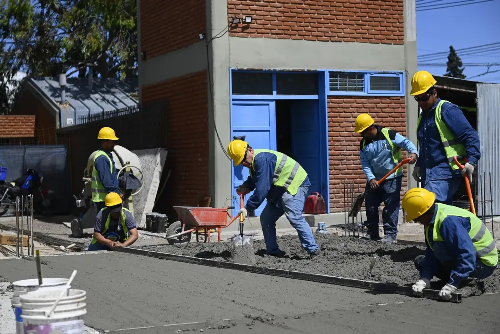 Obras en la Escuela Nº 182