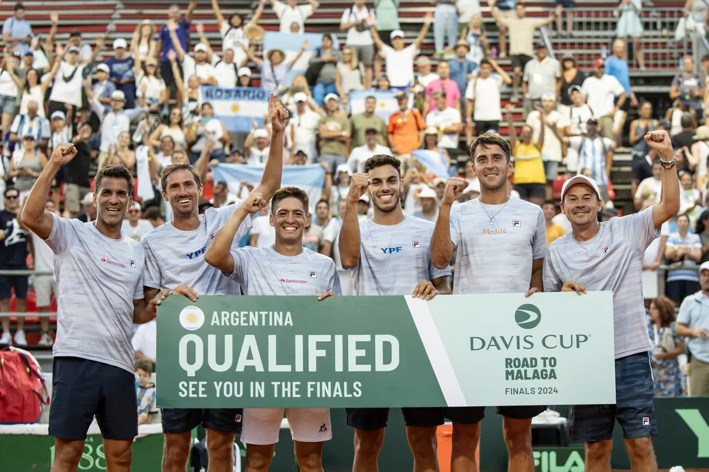 Copa Davis Argentina Le Gan A Kazajist N Y Avanza