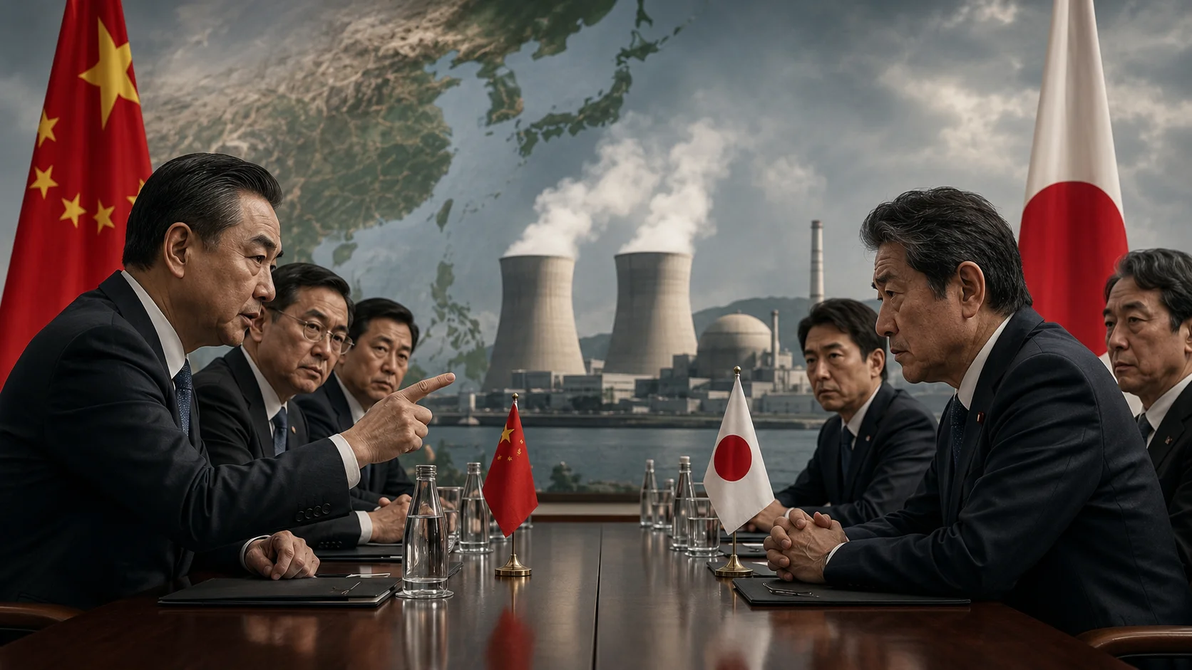 Política nuclear China-Japón. Imagen ilustrativa creada con IA por #LA17