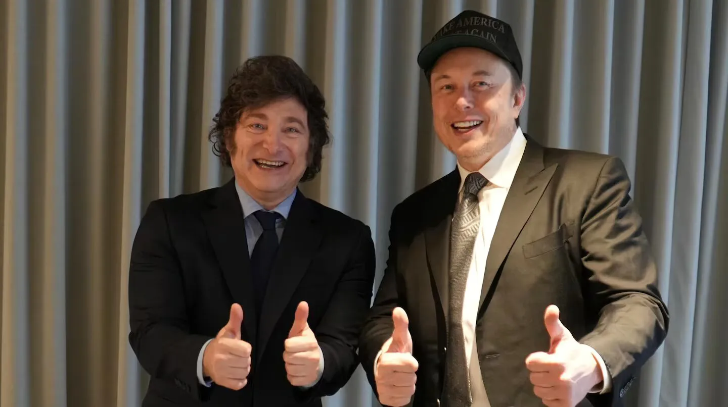 Javier Milei y Elon Musk