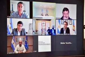 Maderna se reunió con el ministro Daniel Arroyo