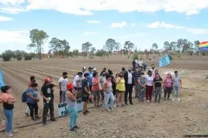 Maderna entregó nuevas parcelas para la producción