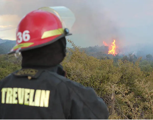 brigada de incendios Trevelin