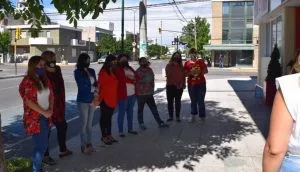 BANCO ROJO EN TRELEW