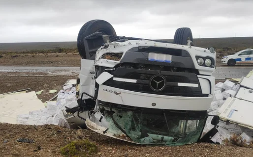 vuelco camion