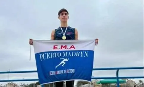 UN MADRYNENSE CAMPEÓN NACIONAL DE ATLETISMO