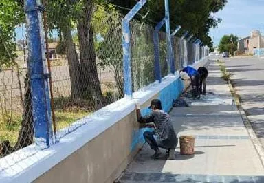 Reacondionan la pista para el carnaval