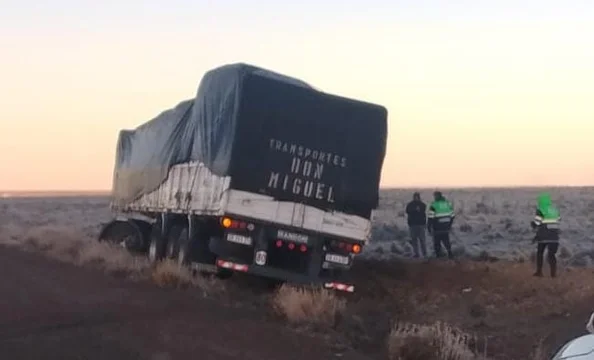 Camión despisto Cañadón ferrays