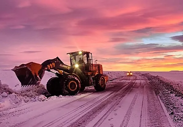 Hielo y nieve entre Ferrays y Salamanca