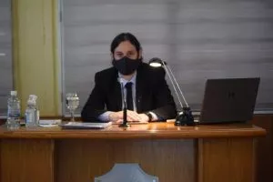 Pte.del Concejo deliberante Trelew Juan Aguilar