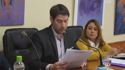 Franco Albanesi al gabinete de Gustavo Sastre