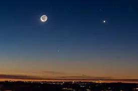 COnjunción de planetas