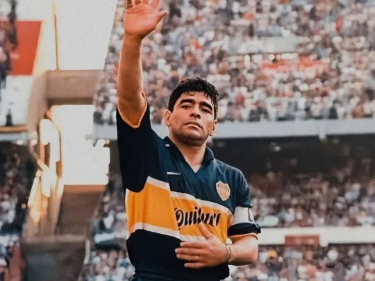Último partido del Diego