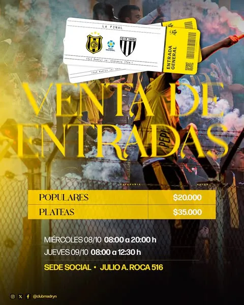 La sede de la final fue confirmada en AFA. 3