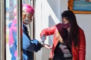 FERIAS EN TRELEW CON CONTROLES SANITARIOS