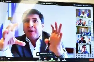 SASTRE SE REUNIÓ CON EL MINISTRO DANIEL ARROYO