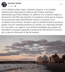 FACEBOOK GUSTAVO SASTRE