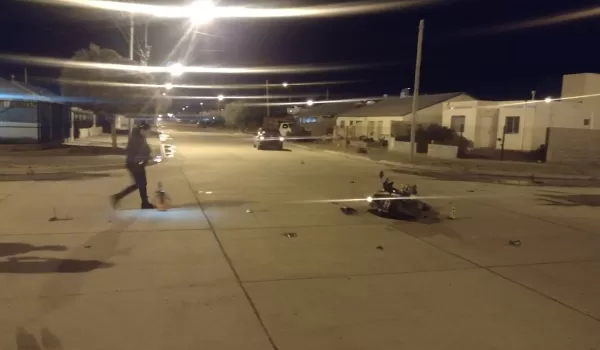 Accidente moto Rw