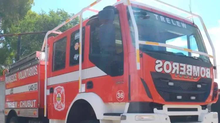 Nueva autobomba en Trelew