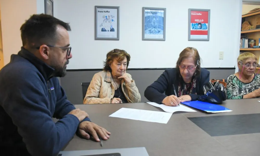 Reunión con centro de jubilados