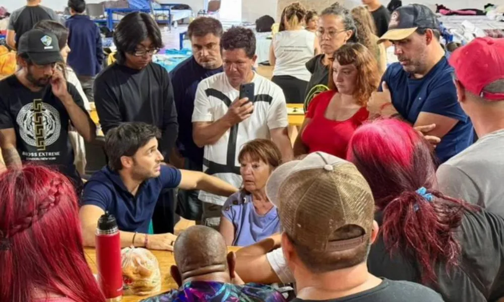 Torres con vecinos afectados