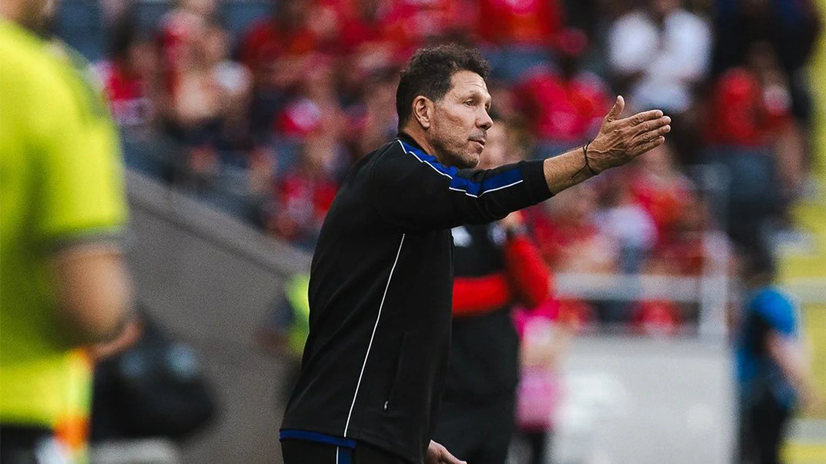 Diego Simeone. Foto X @Atleti