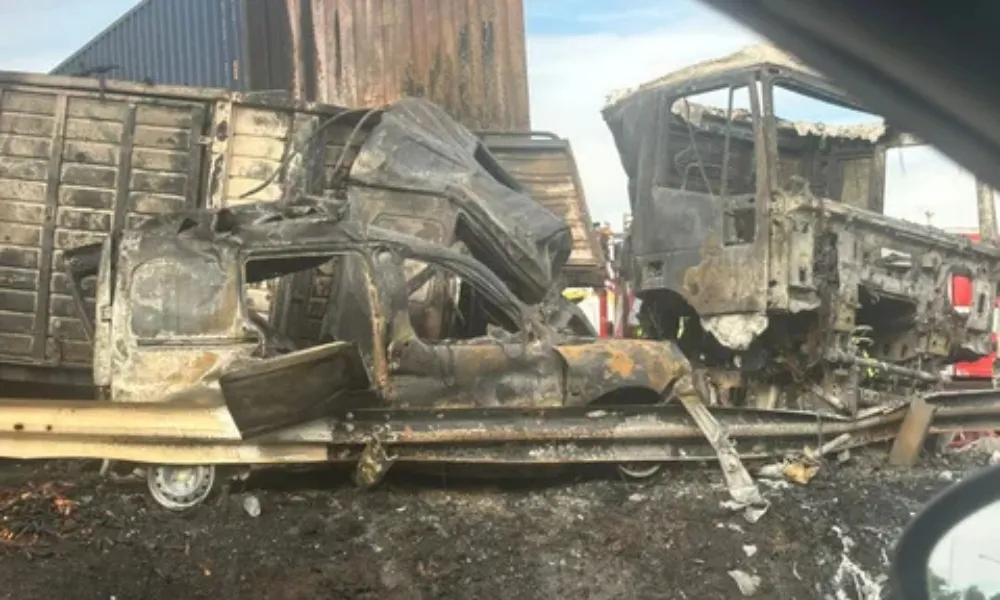 Choque fatal en Campana