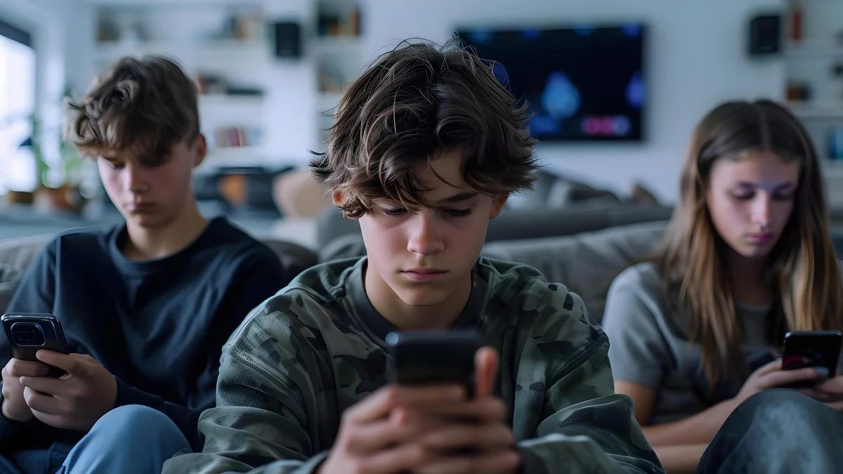 Jóvenes en redes sociales foto ilustrativa fuente Magnific