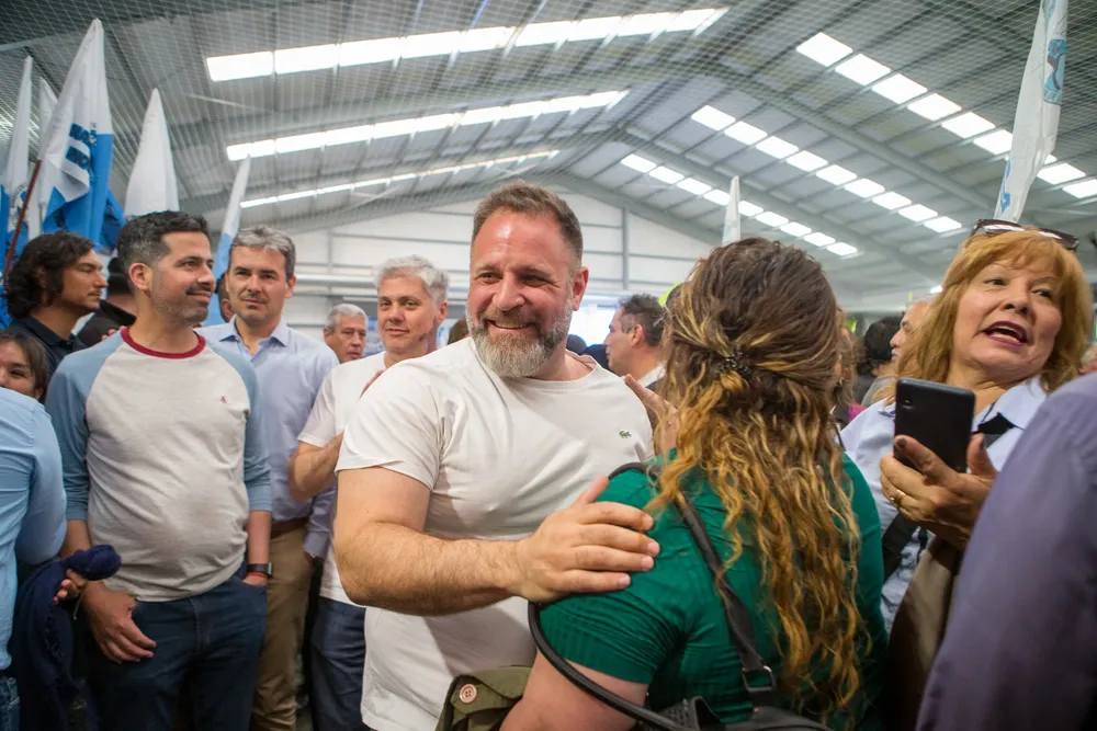 José Glinski cerró su campaña en Comodoro