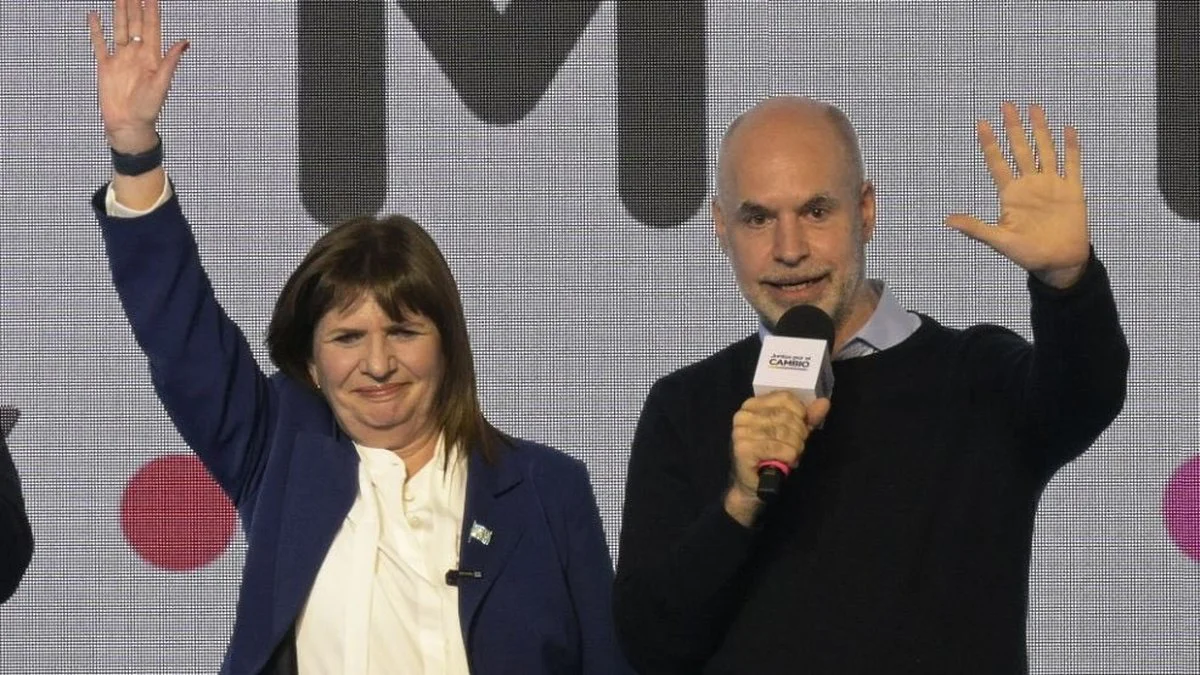 Horacio Rodríguez Larreta y Patricia Bullrich. Foto X @horaciorlarreta