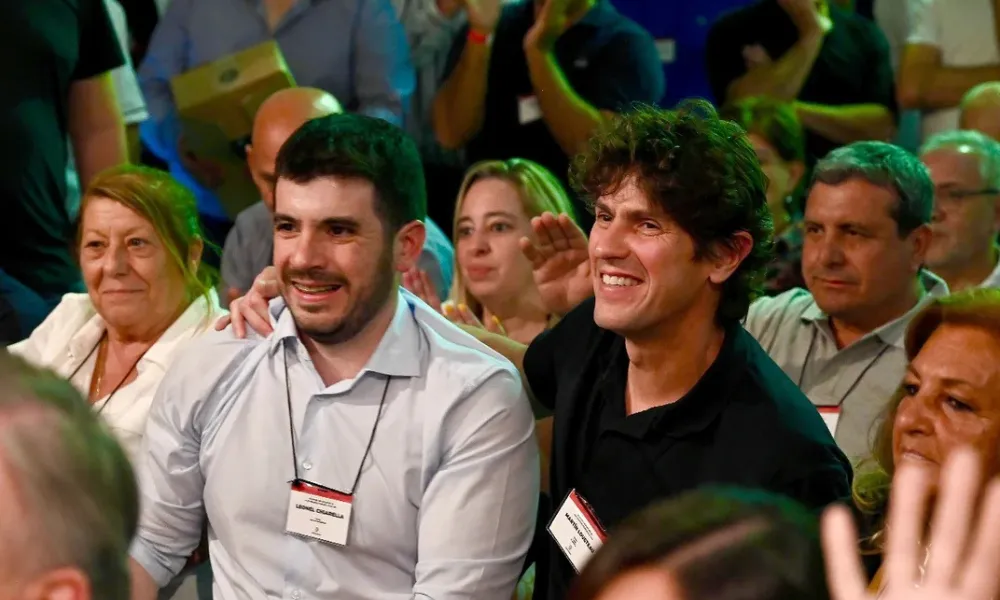 Leonel Chiarella y Martín Lousteau