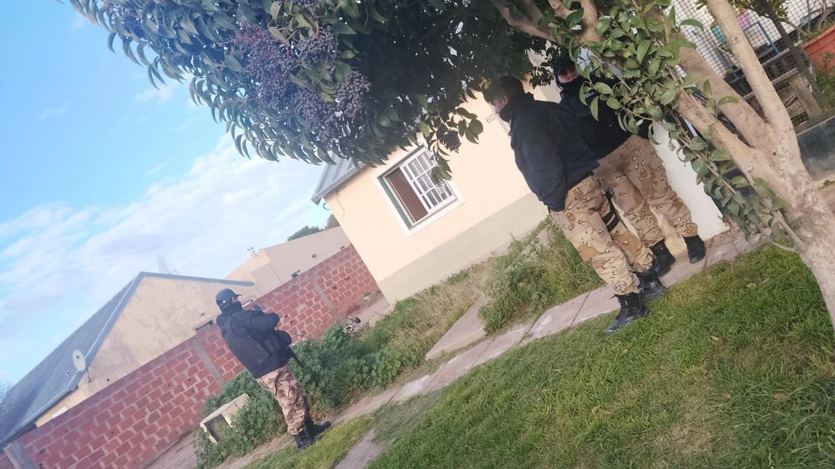 Incautan un fusil y municiones en dos allanamientos