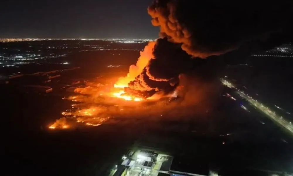 Incendio en Ezeiza
