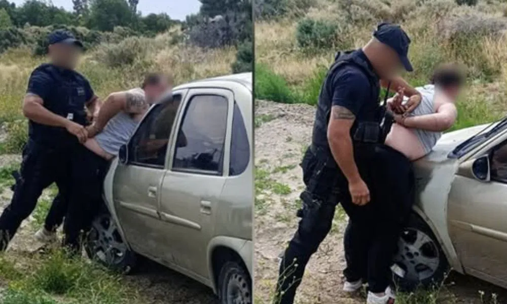 Evadio un control y fue detenido