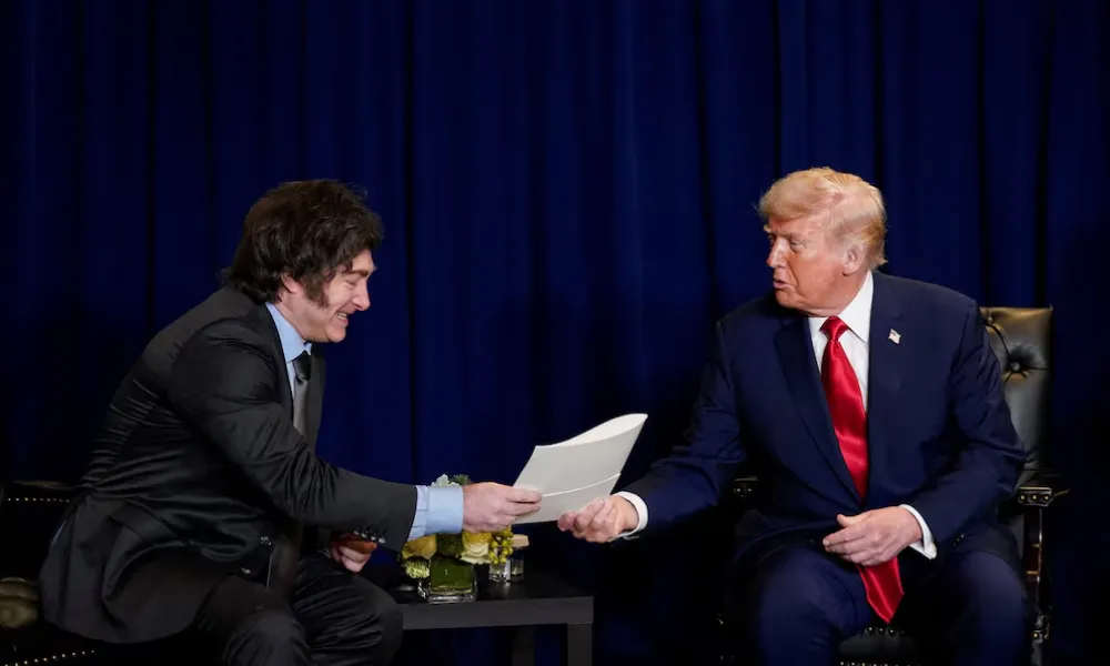 Milei Trump