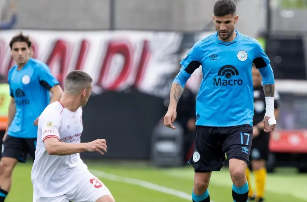 Una decisión arbitral encendió la polémica en Barracas Central - Belgrano