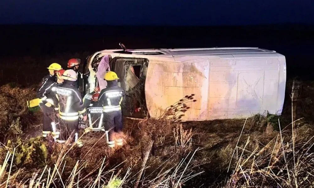 Accidente en la ruta foto La Arena