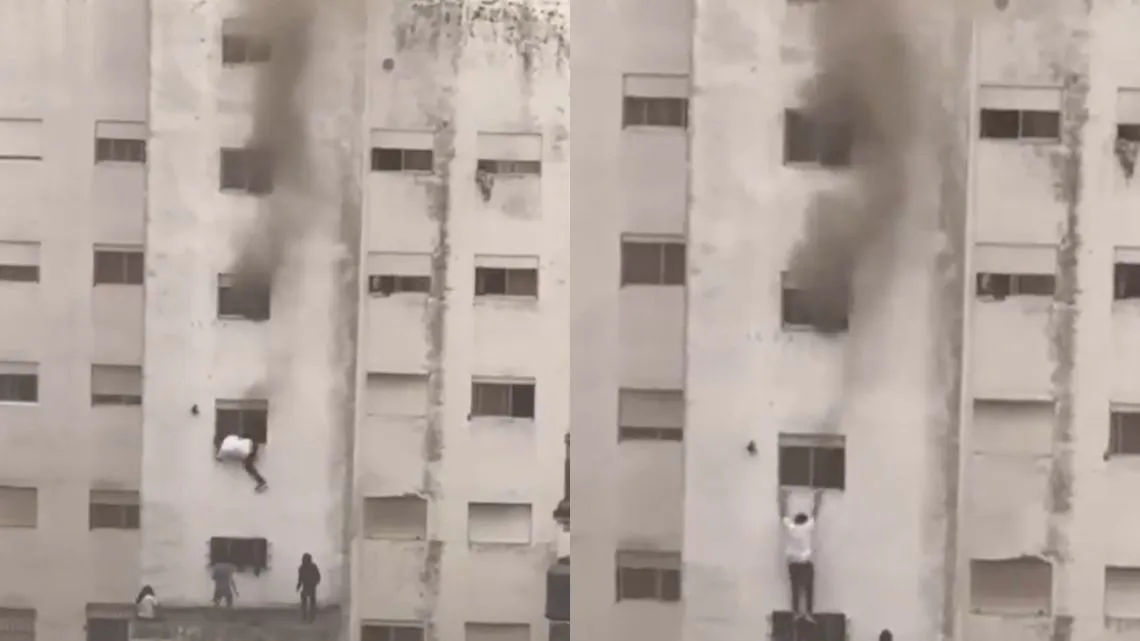 Incendio Hotel Mar del Plata