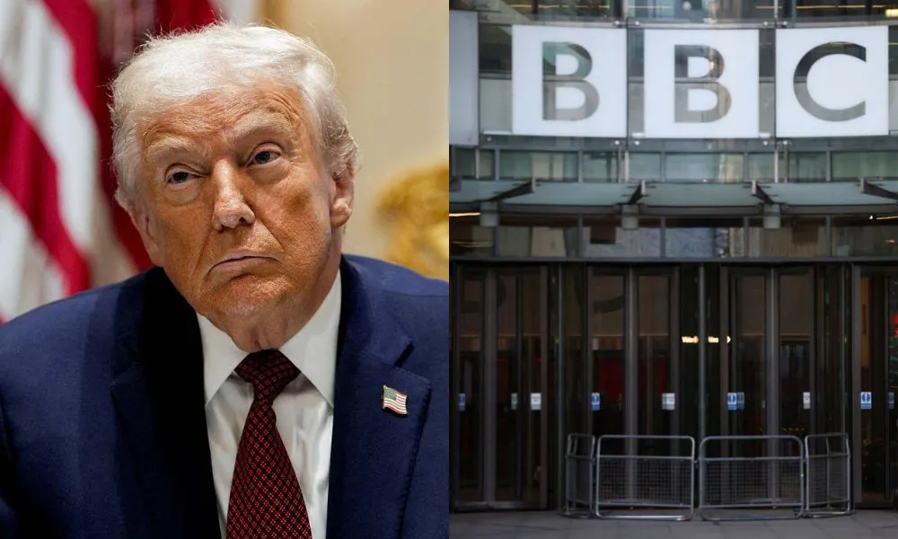 Donald Trump contra la BBC