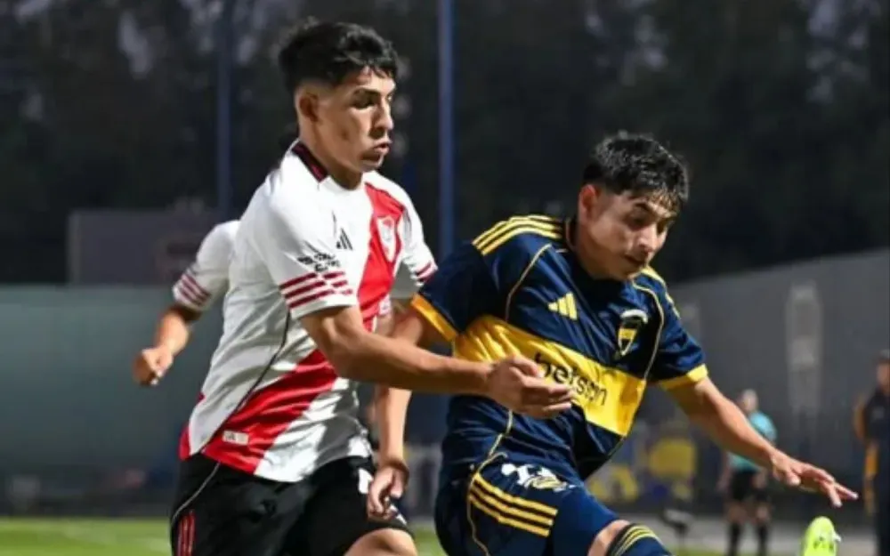 Boca le ganó 2-0 a River en la semifinal del Torneo Proyección