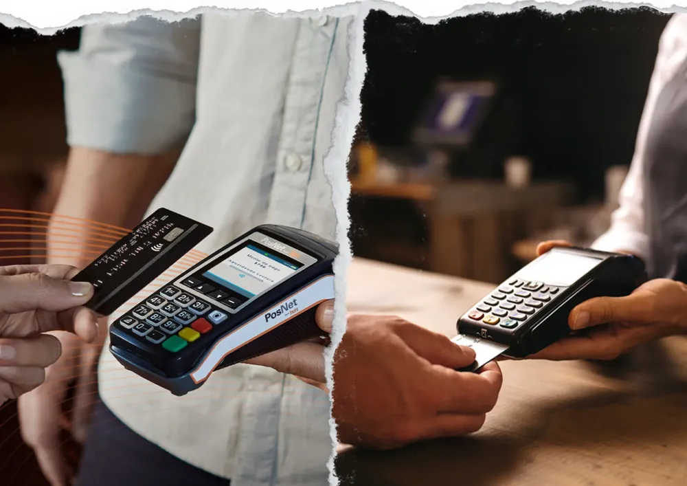 Las tarjetas no se tocan