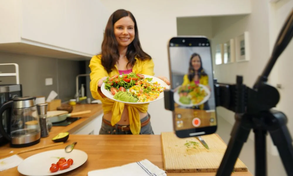 Recetas en redes sociales. Foto Magnific