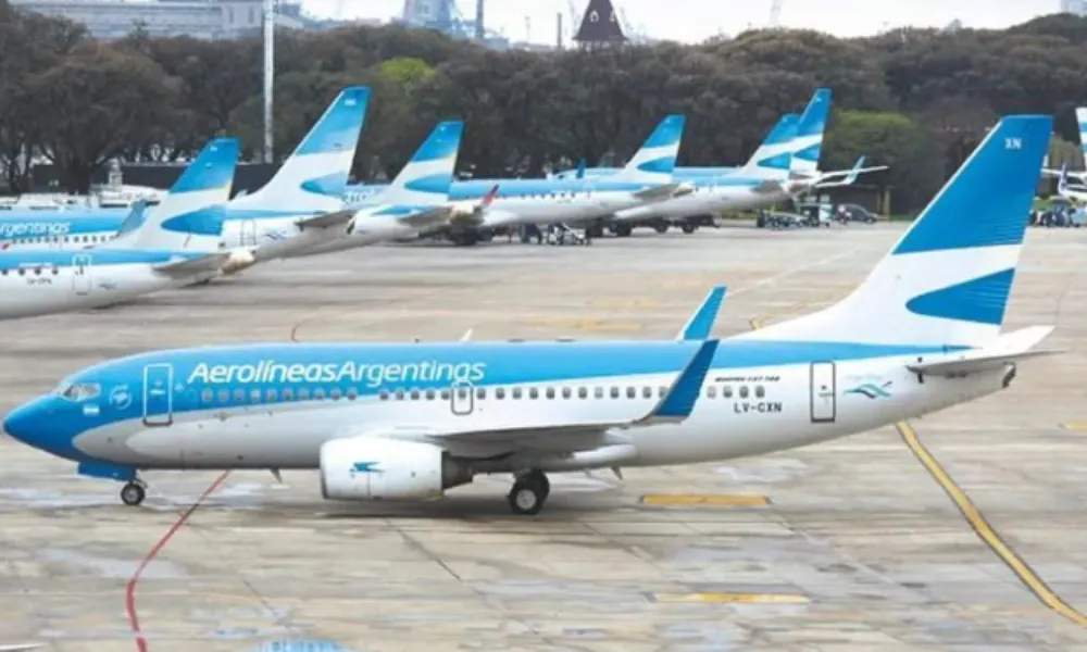 Avión de Aerolíneas