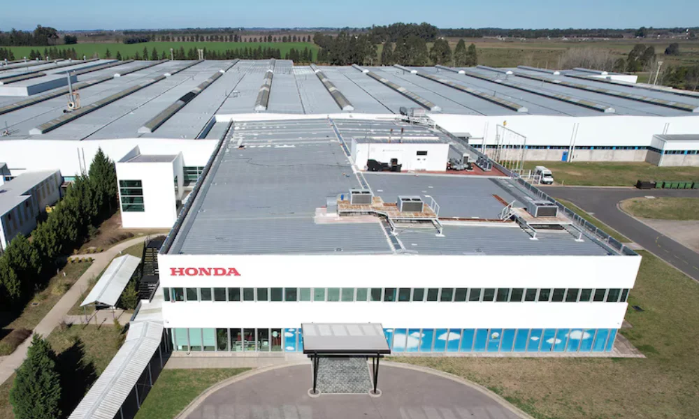 planta de Honda Motor Argentina en Campana