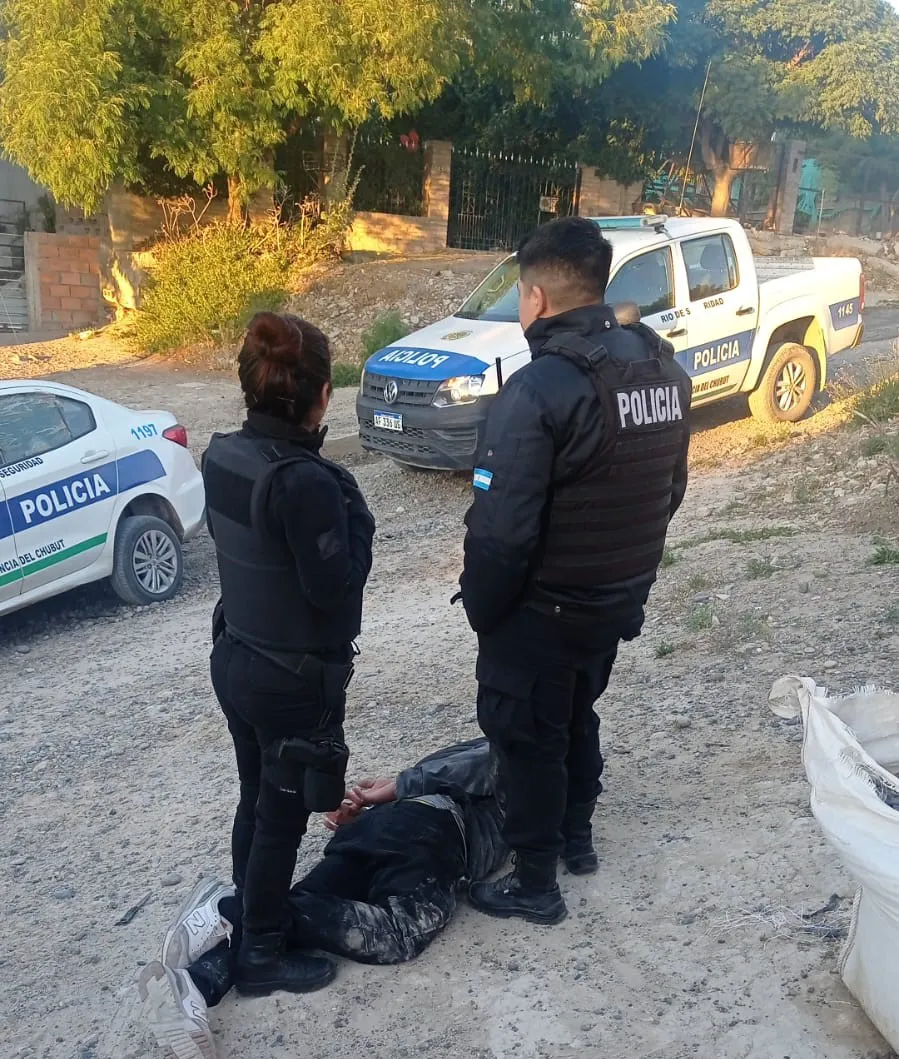 Detenido por la policía cuando agredía a su ex pareja