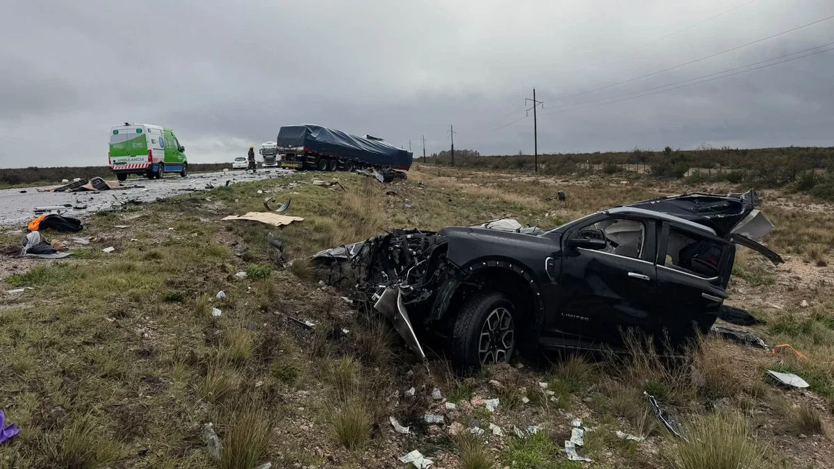 Accidente fatal en la ruta 251 foto Facebook: Conesa Informa Hoy