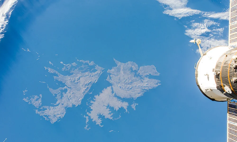 Islas Malvinas (Foto ISS)